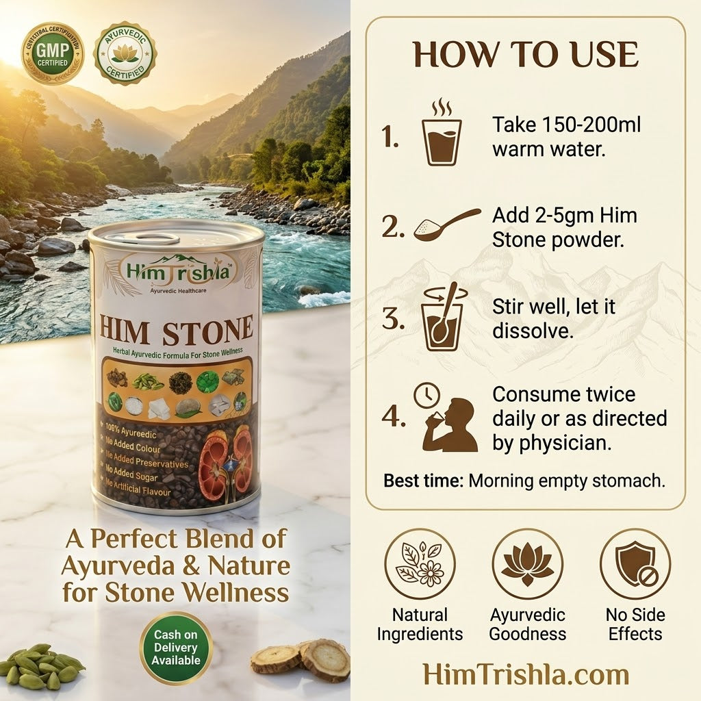 HIM STONE – Ayurvedic Kidney Wellness Support